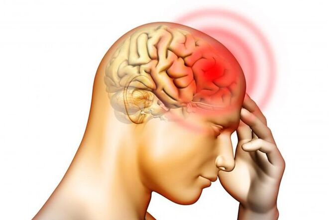 Les maux de tête peuvent être un symptôme de la présence de larves de vers ronds dans l'oreille moyenne